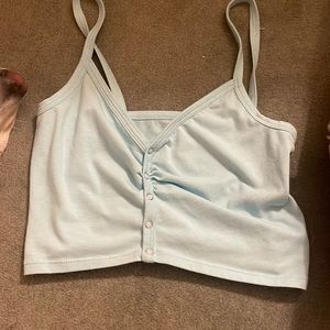 pacsun cropped tank